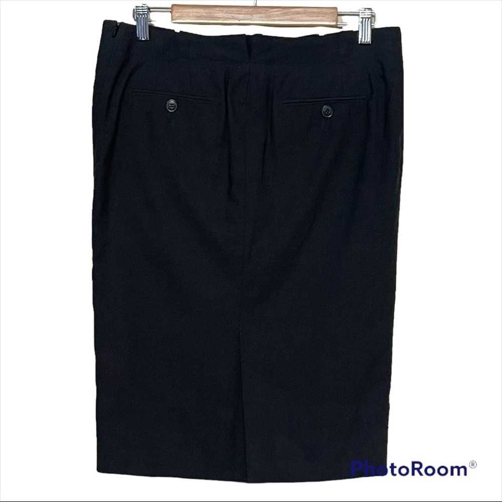 New All Saints Cameo Black Pencil Skirt Cameo 12 - Picture 4 of 7